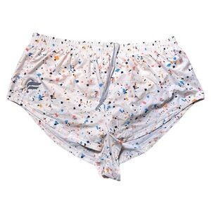 NWT Fabletics Eco Full Speed Mod Rise Run Short in Terrazzo Size 3X